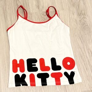 Sanrio White and Red Tank Top